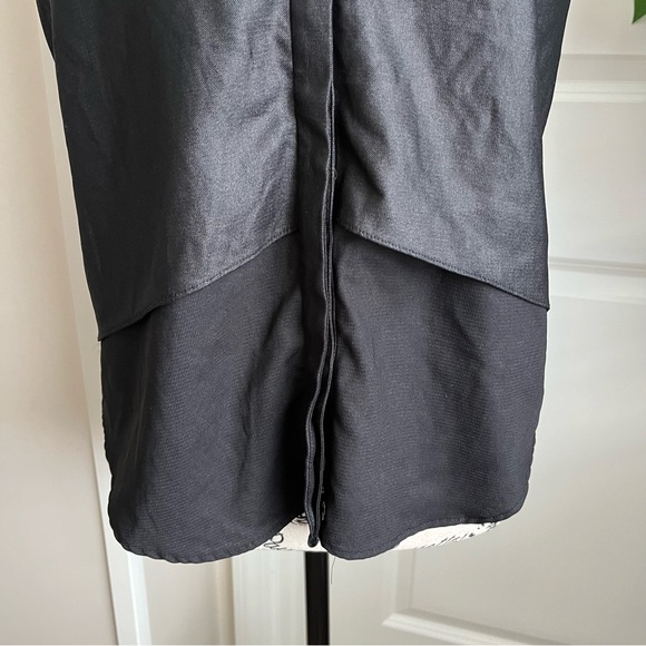 Trouvé Sleeveless Boxy V-Neck Button Down Top Black Sz XS - Picture 6 of 15